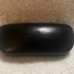 Coach Black Eyeglass Case